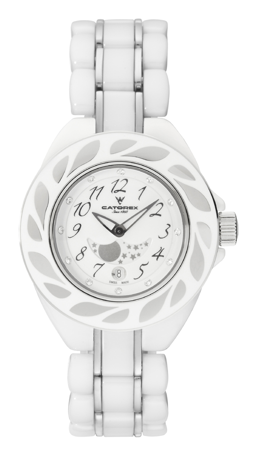 Catorex Ladies 779.8.4994.110 C-Pure Quartz White Watch
